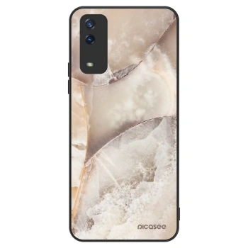 Obal pro Vivo Y11s - Cream marble