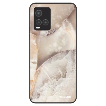 Obal pro Vivo Y33s - Cream marble