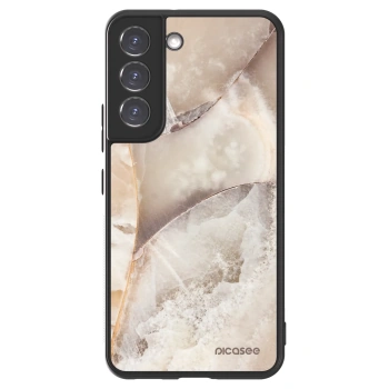 Picasee ULTIMATE CASE pro Samsung Galaxy S22 5G - Cream marble
