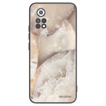 Picasee silikonový černý obal pro Xiaomi Poco X4 Pro 5G - Cream marble