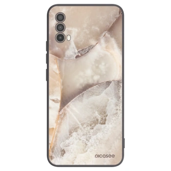 Obal pro Motorola Moto E40 - Cream marble