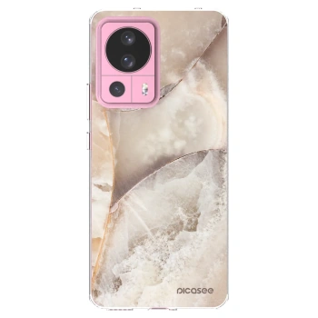 Picasee silikonový průhledný obal pro Xiaomi 13 Lite - Cream marble