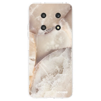 Picasee silikonový průhledný obal pro Honor Magic4 Lite 5G - Cream marble