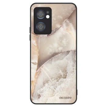 Obal pro OPPO Reno 7 5G - Cream marble