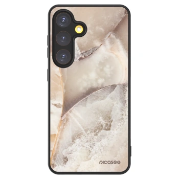 Picasee ULTIMATE CASE pro Samsung Galaxy S24 S921B 5G - Cream marble