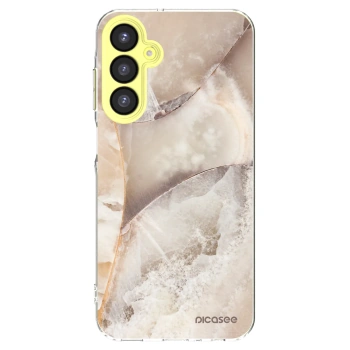 Picasee silikonový průhledný obal pro Samsung Galaxy A25 A256B 5G - Cream marble