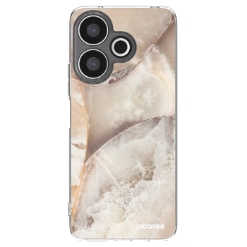 Picasee silikonový průhledný obal pro Xiaomi Redmi 13 4G - Cream marble