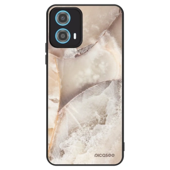 Obal pro Motorola Moto G34 5G - Cream marble