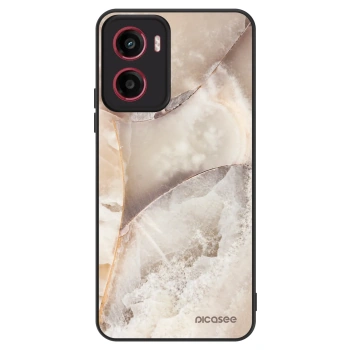 Obal pro Motorola Moto G05 - Cream marble