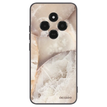 Picasee silikonový černý obal pro Xiaomi Poco C75 - Cream marble