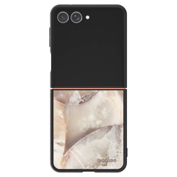 Obal pro Samsung Galaxy Z Flip7 5G - Cream marble