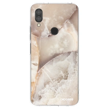 Picasee silikonový průhledný obal pro Xiaomi Redmi 7 - Cream marble