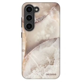 Picasee Fashion Case pro Samsung Galaxy S23+ 5G - Cream marble