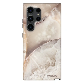 Obal pro Samsung Galaxy S24 Ultra S928B 5G - Cream marble