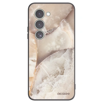 Picasee silikonový černý obal pro Xiaomi Redmi 15 5G - Cream marble