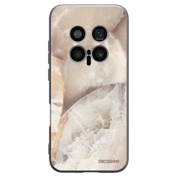 Picasee silikonový černý obal pro Honor Magic8 Pro 5G - Cream marble