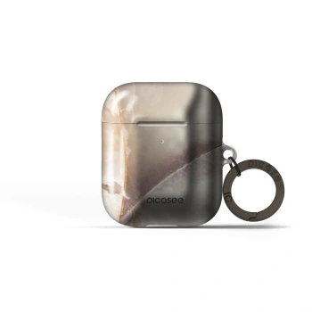 Obal pro Apple AirPods 1 - Cream marble