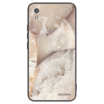 Picasee silikonový černý obal pro Xiaomi Redmi 7A - Cream marble