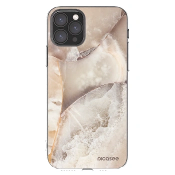 Picasee silikonový průhledný obal pro Apple iPhone 11 Pro - Cream marble
