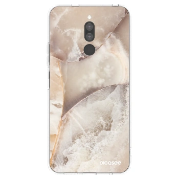 Picasee silikonový průhledný obal pro Xiaomi Redmi 8 - Cream marble