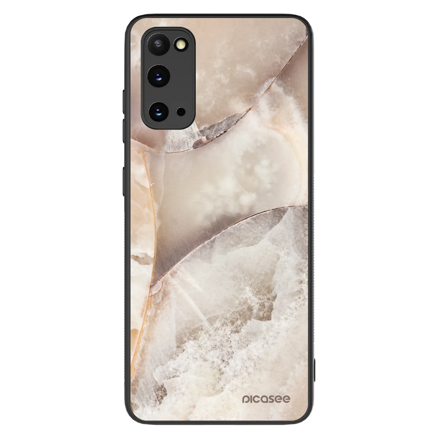 Picasee ULTIMATE CASE pro Samsung Galaxy S20 G980F - Cream marble
