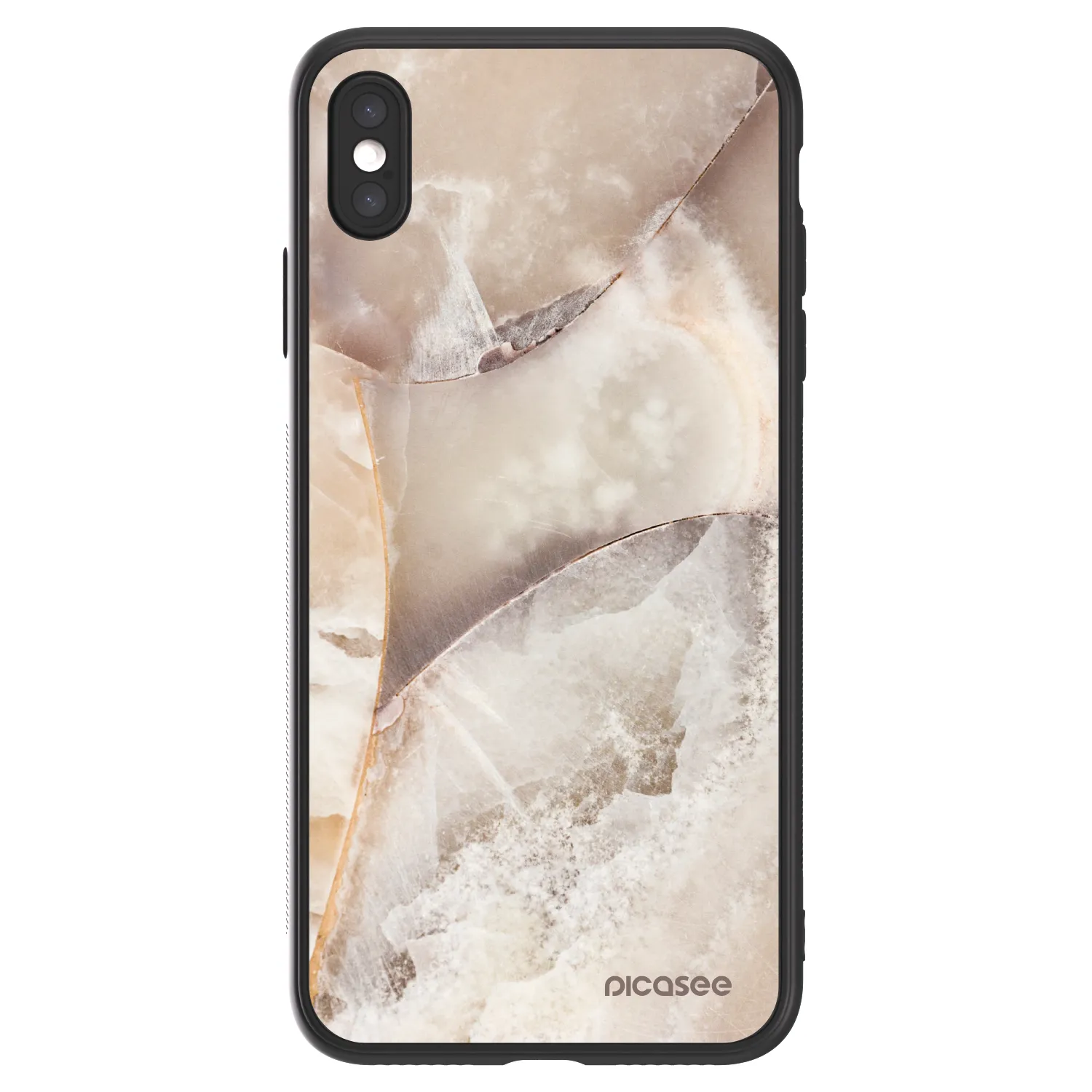 Picasee ULTIMATE CASE pro Apple iPhone XS Max - Cream marble