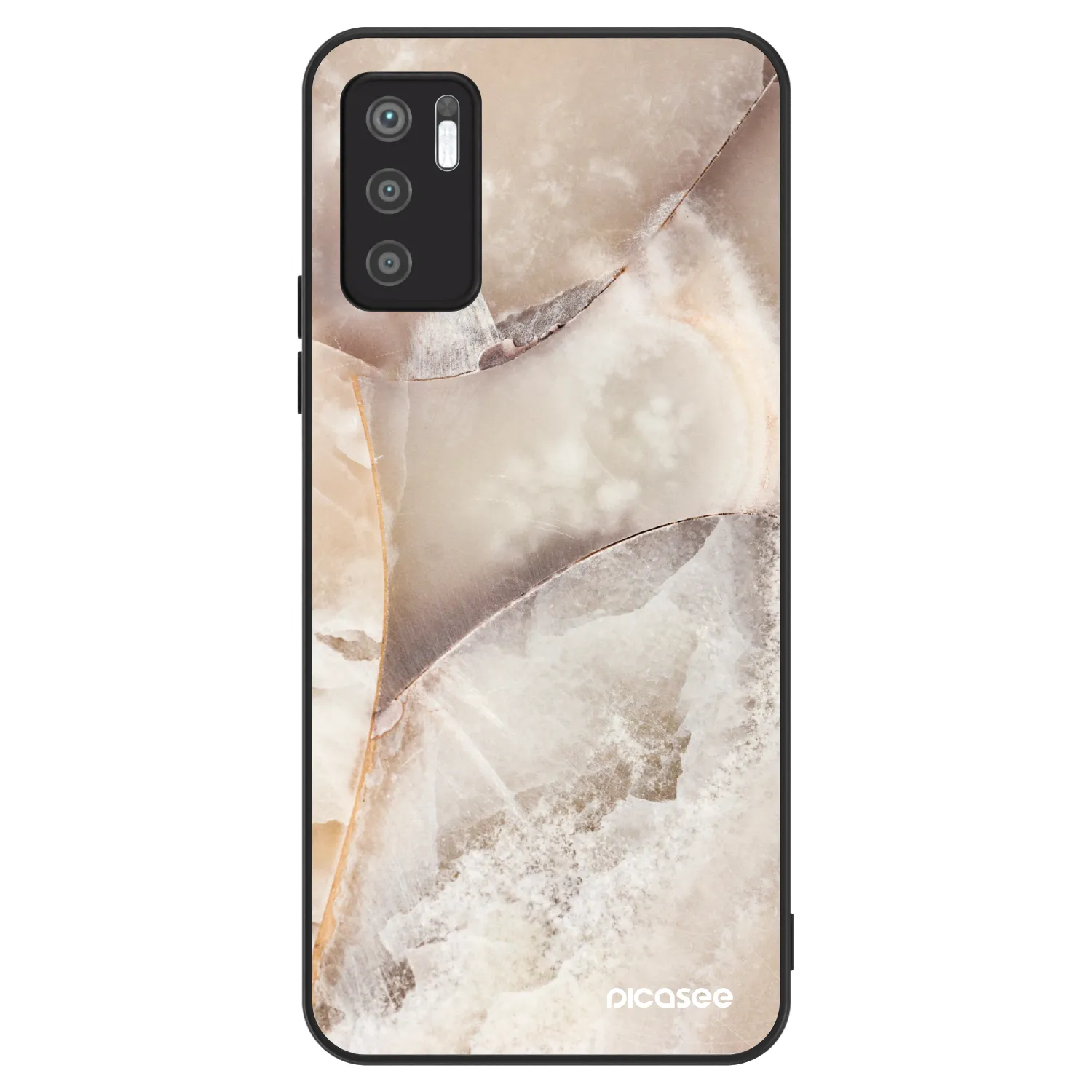 Picasee ULTIMATE CASE pro Xiaomi Redmi Note 10 5G - Cream marble