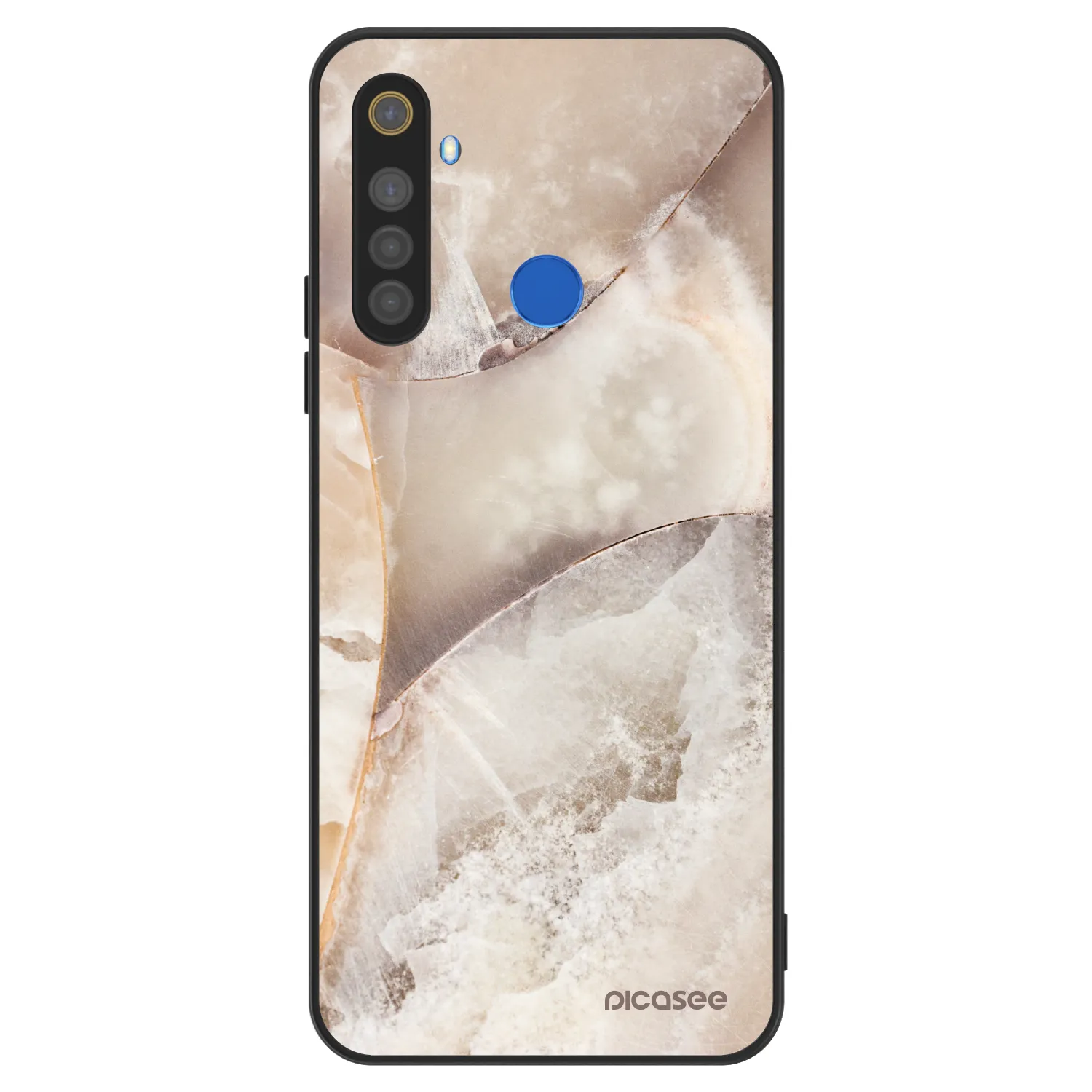 Picasee ULTIMATE CASE pro Realme 5 - Cream marble