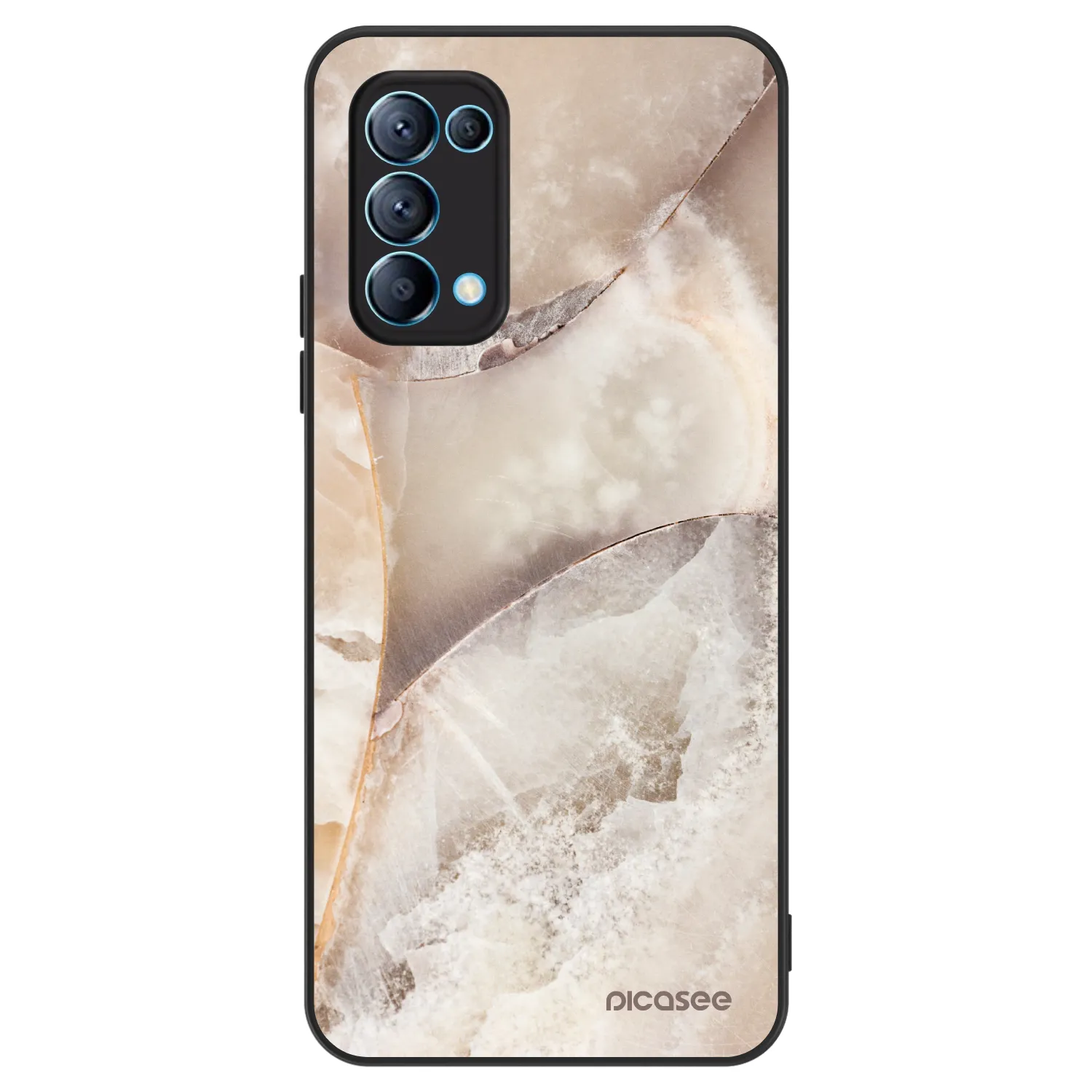 Picasee ULTIMATE CASE pro OPPO Reno 5 5G - Cream marble