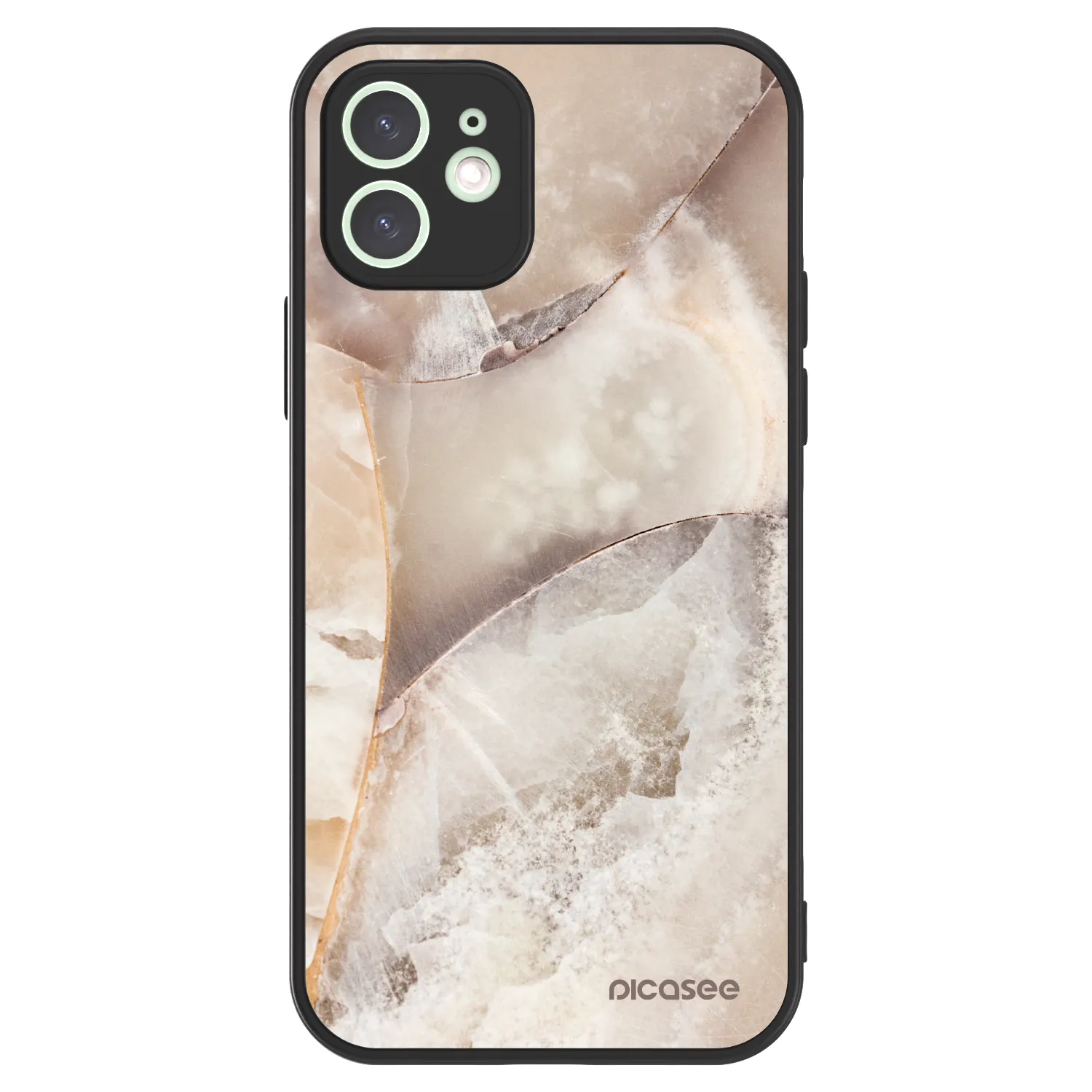 Picasee ULTIMATE CASE MagSafe pro Apple iPhone 12 - Cream marble