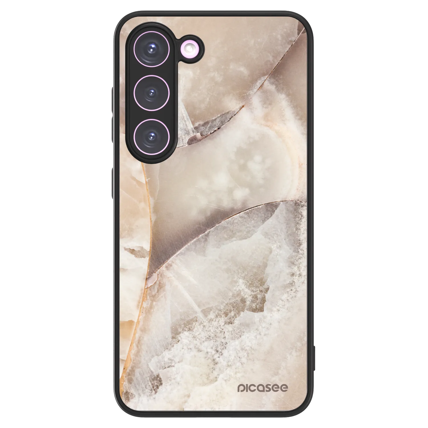 Picasee ULTIMATE CASE PowerShare pro Samsung Galaxy S23 5G - Cream marble