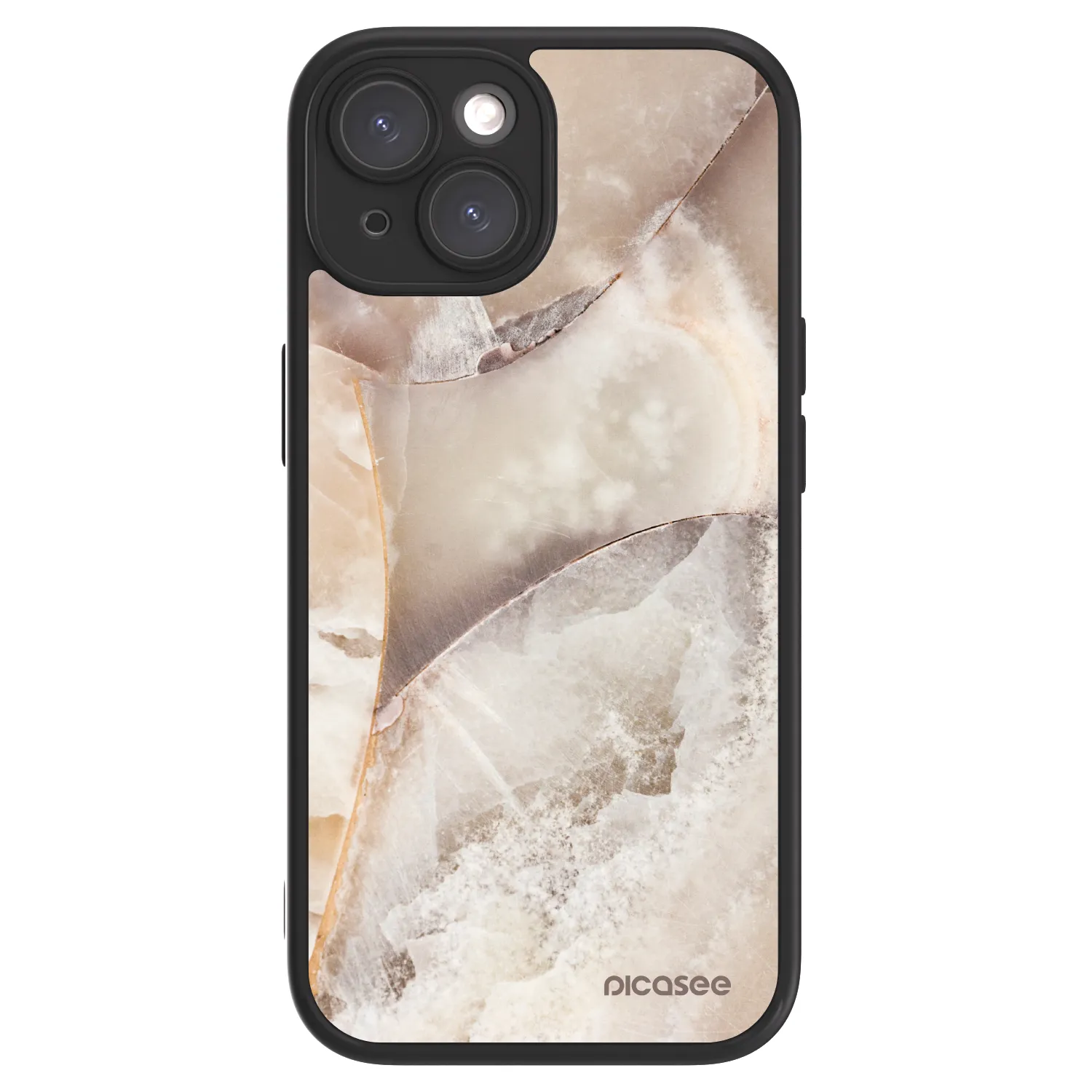 Picasee ULTIMATE CASE pro Apple iPhone 15 - Cream marble