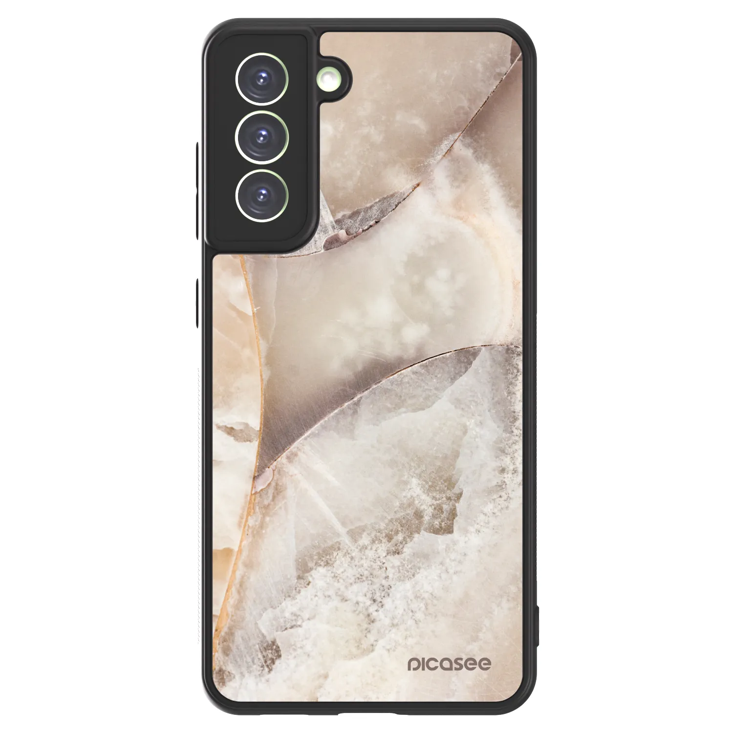 Picasee ULTIMATE CASE PowerShare pro Samsung Galaxy S21 FE 5G - Cream marble