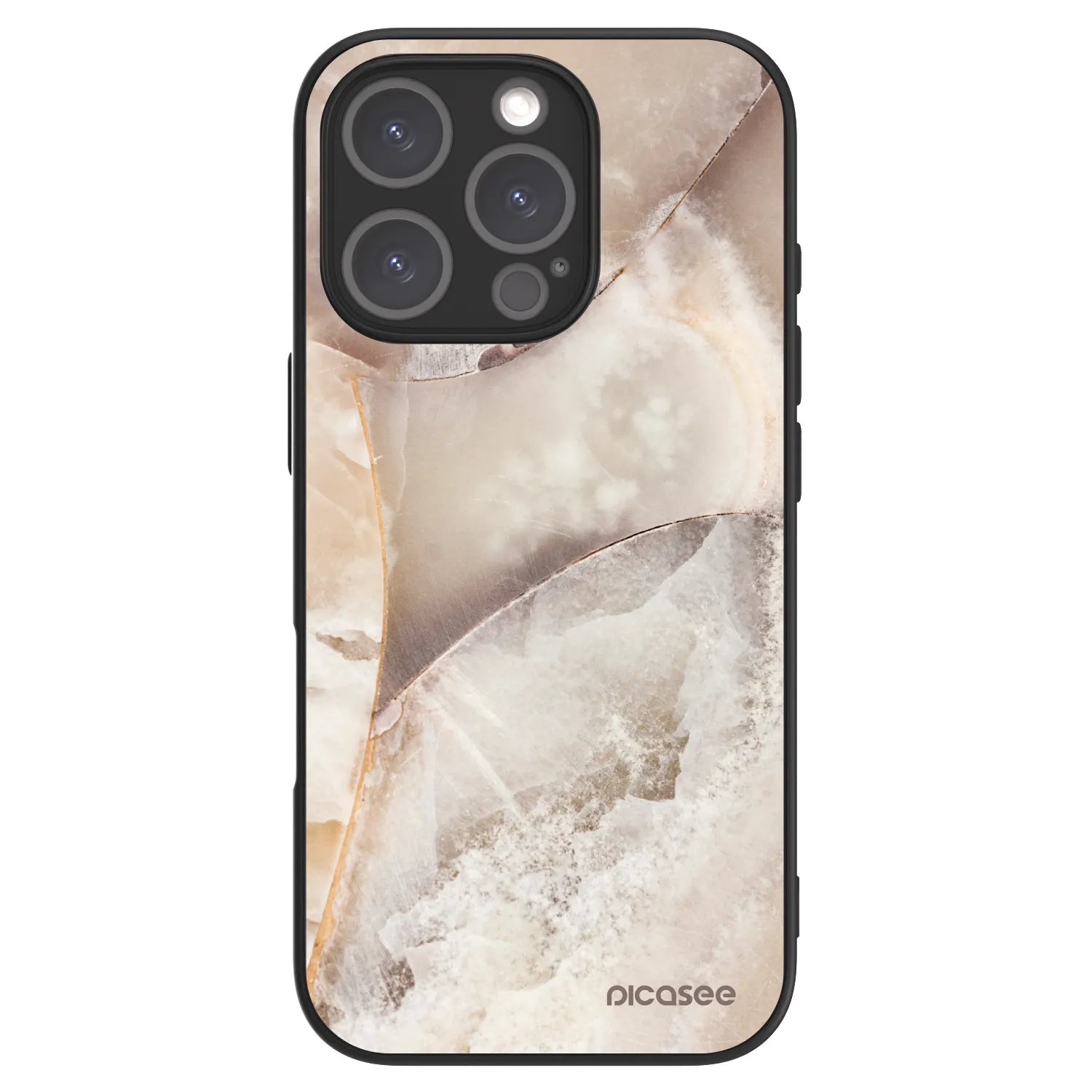 Picasee ULTIMATE CASE pro Apple iPhone 16 Pro - Cream marble