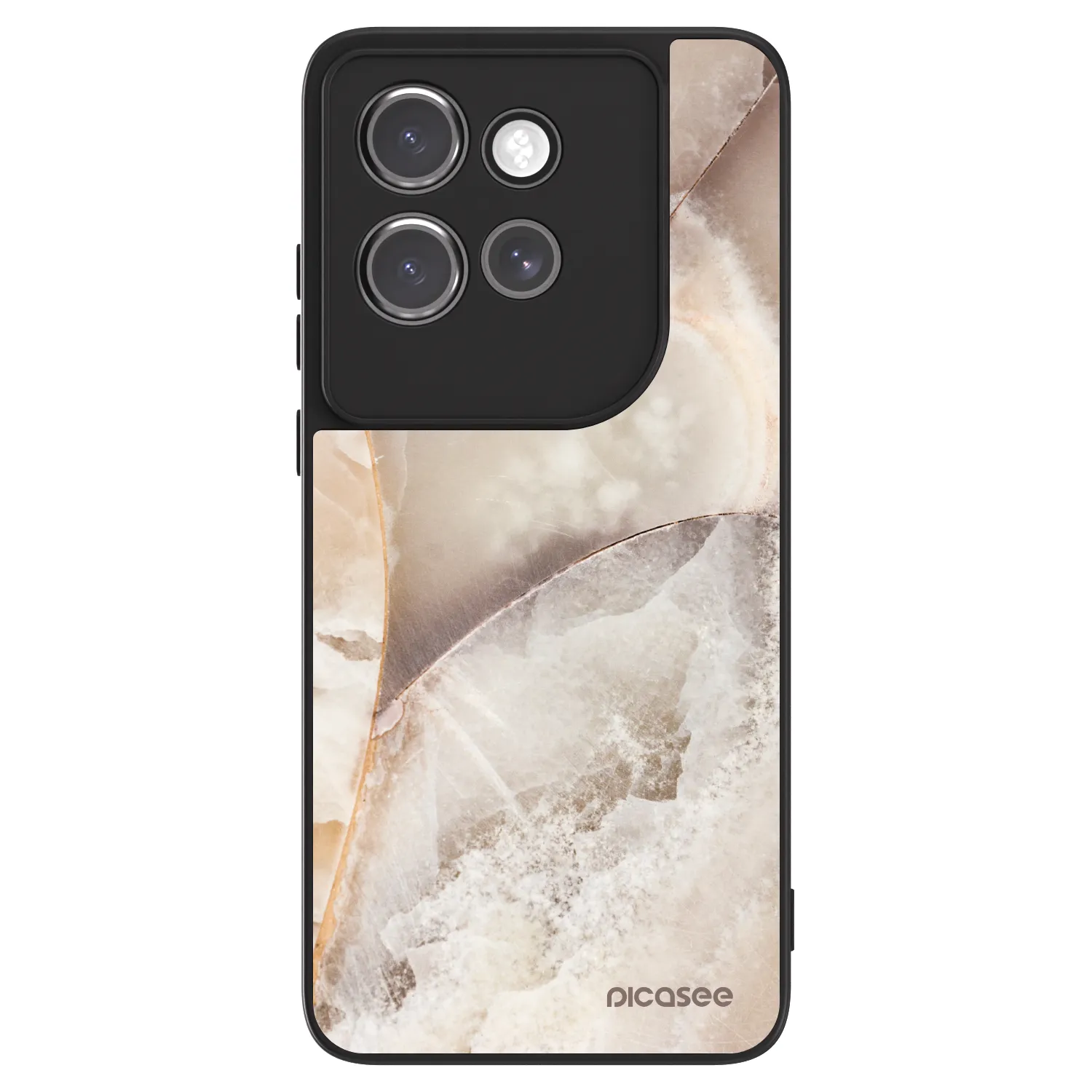 Picasee ULTIMATE CASE pro Motorola Edge 50 Neo - Cream marble