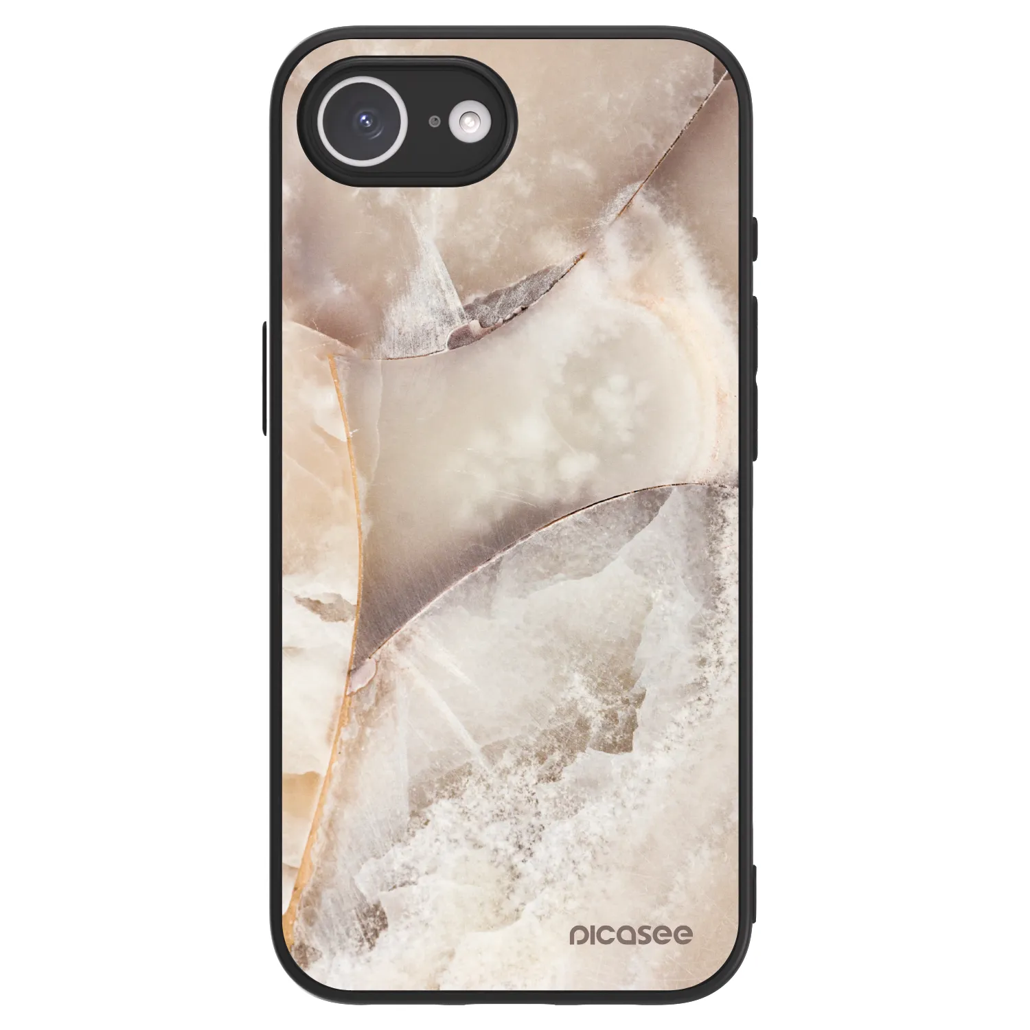 Picasee ULTIMATE CASE MagSafe pro Apple iPhone 16e - Cream marble