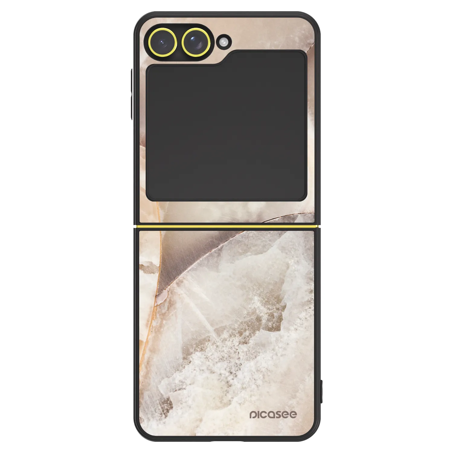 Picasee ULTIMATE CASE pro Samsung Galaxy Z Flip5 5G - Cream marble