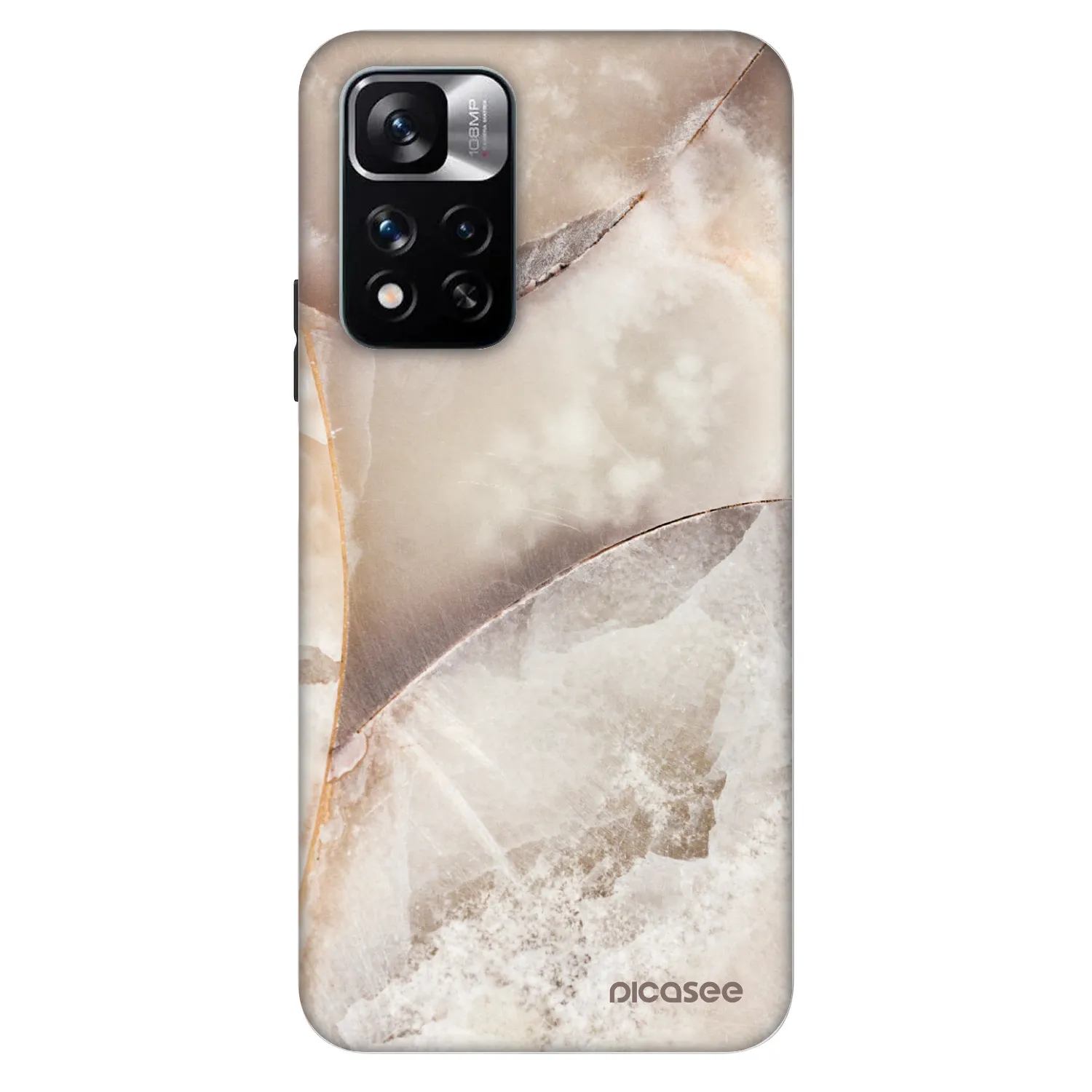 Picasee Fashion Case pro Xiaomi Redmi Note 11 Pro - Cream marble