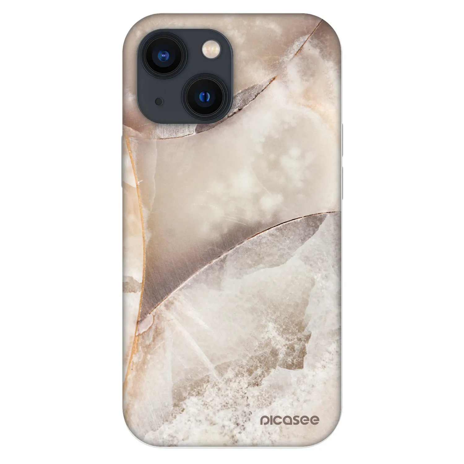 Picasee Fashion Case pro Apple iPhone 13 mini - Cream marble