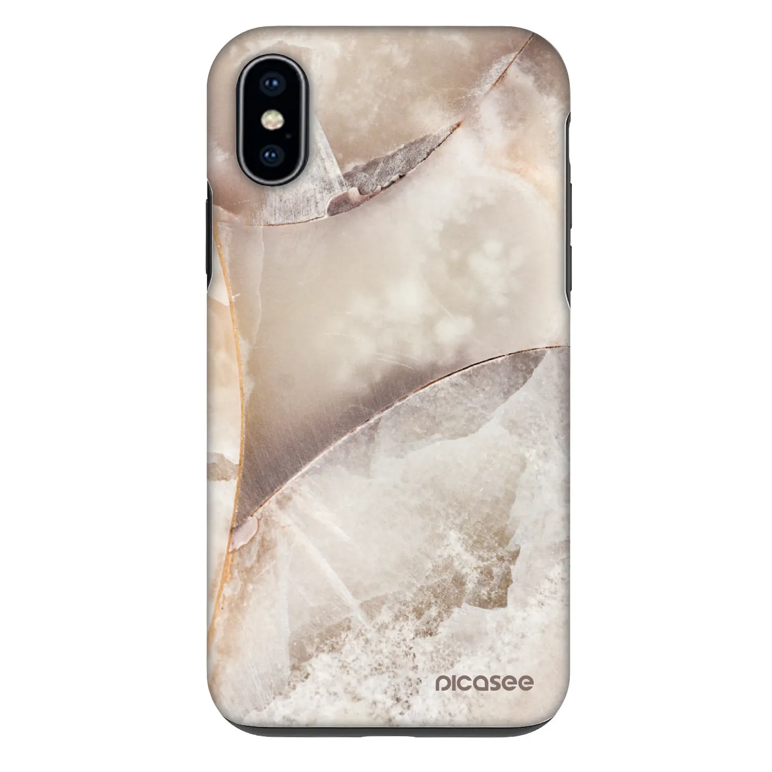Picasee Fashion Case pro Apple iPhone X/XS - Cream marble