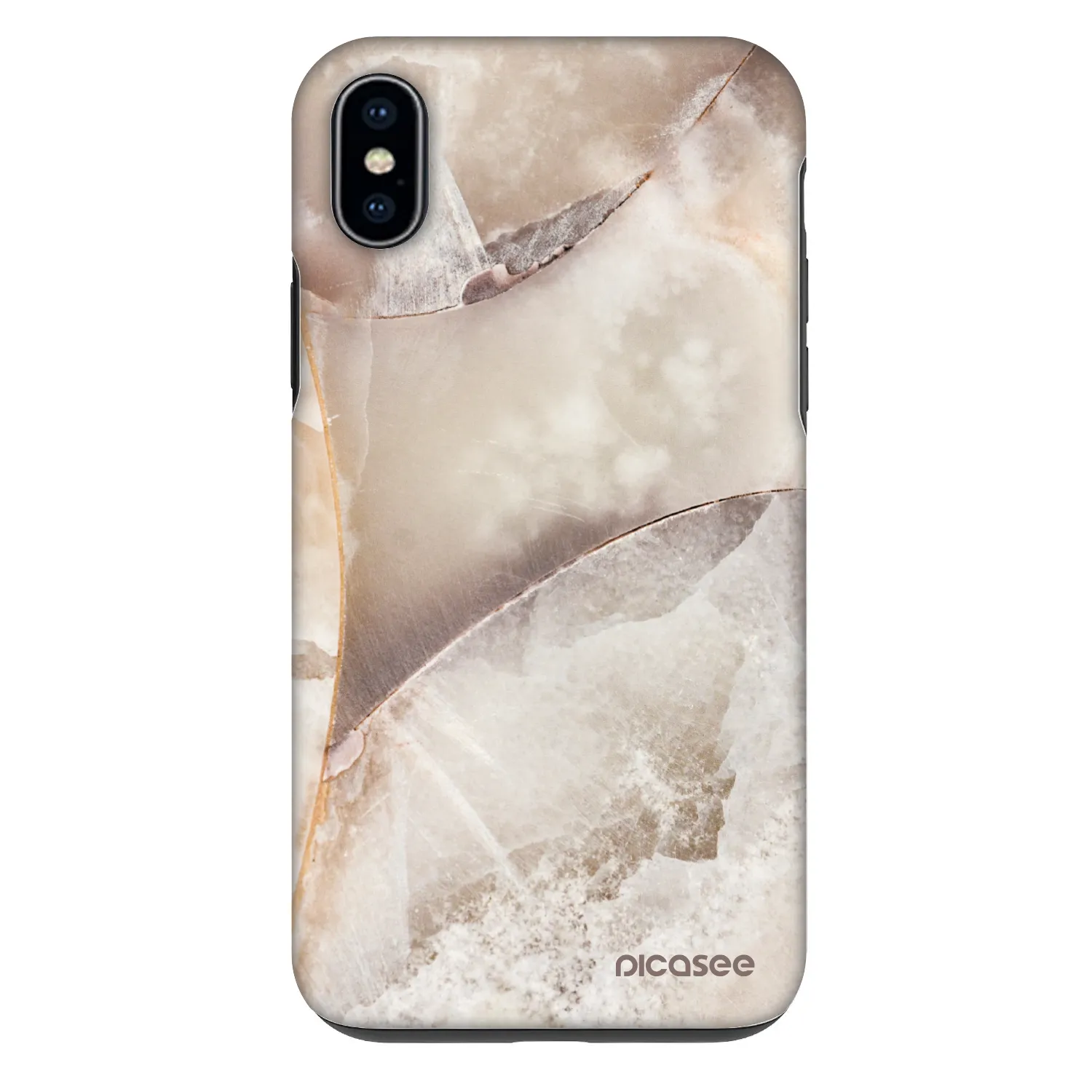 Picasee Fashion Case pro Apple iPhone XS Max - Cream marble