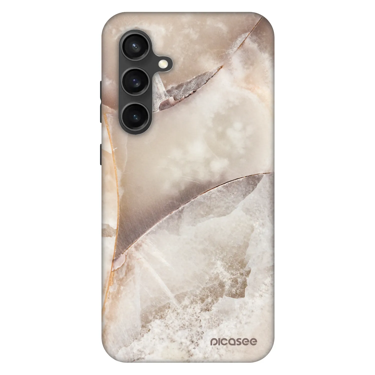 Picasee Fashion Case pro Samsung Galaxy S24 FE S721B - Cream marble