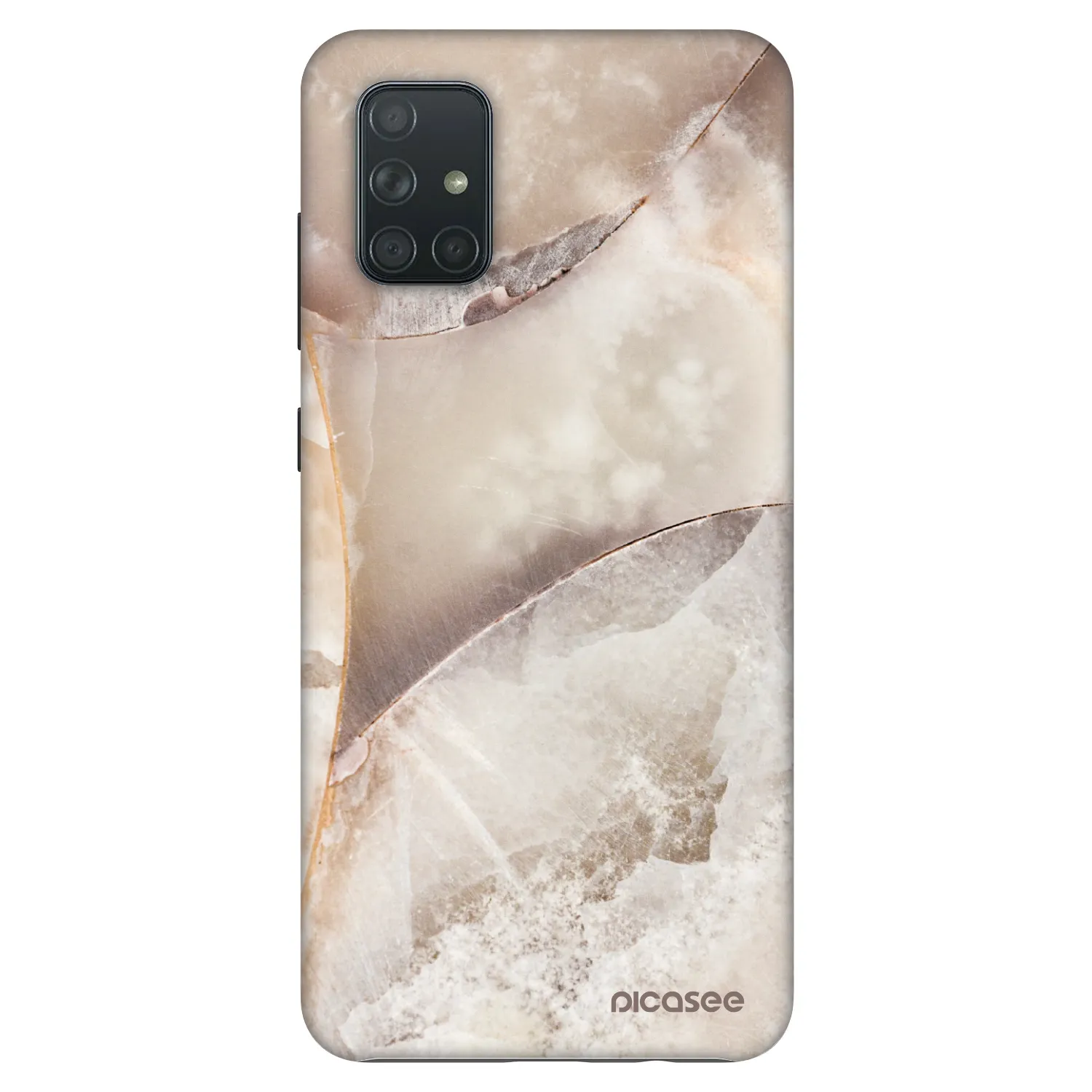 Picasee Fashion Case pro Samsung Galaxy A71 A715F - Cream marble