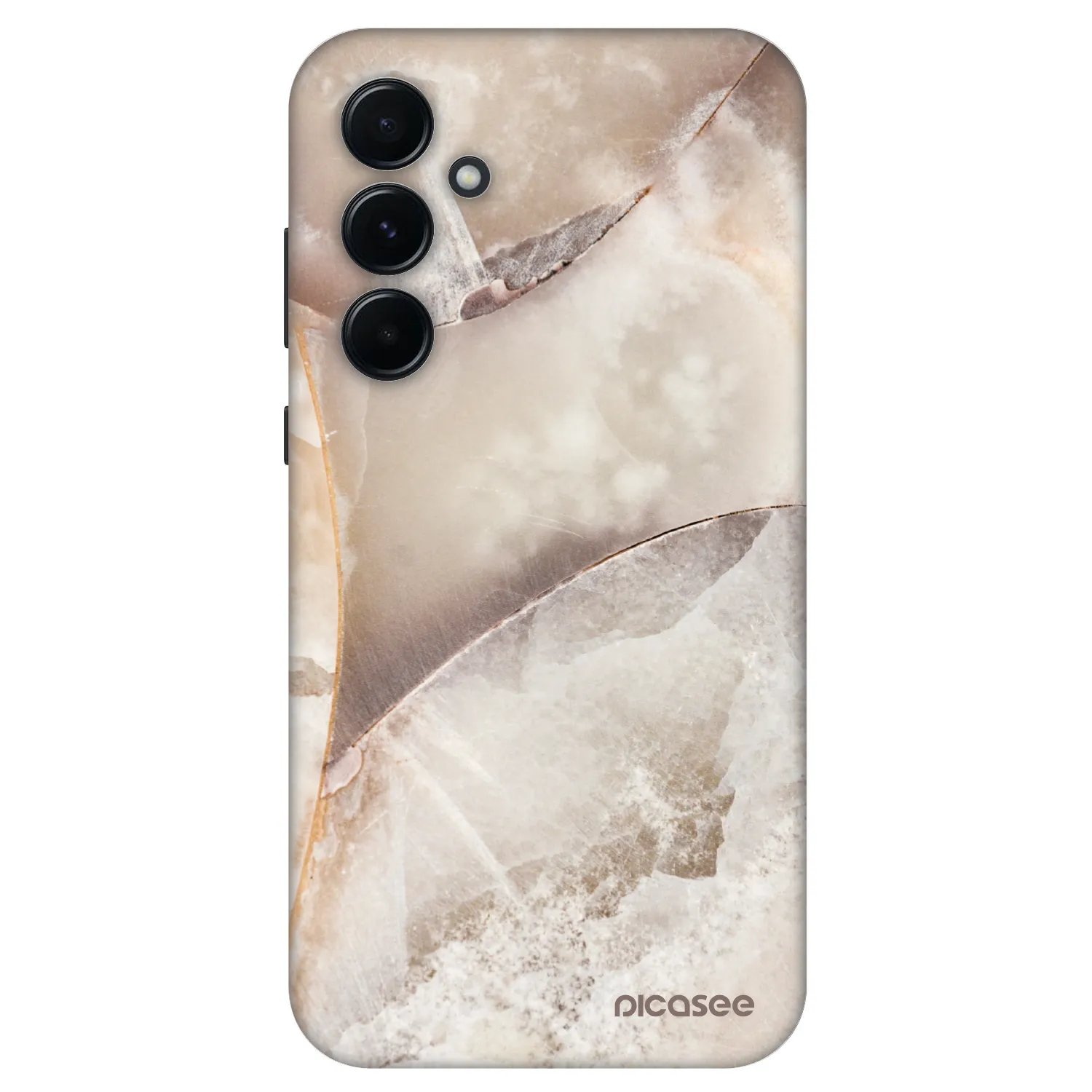 Picasee Fashion Case pro Samsung Galaxy A55 5G A556B - Cream marble