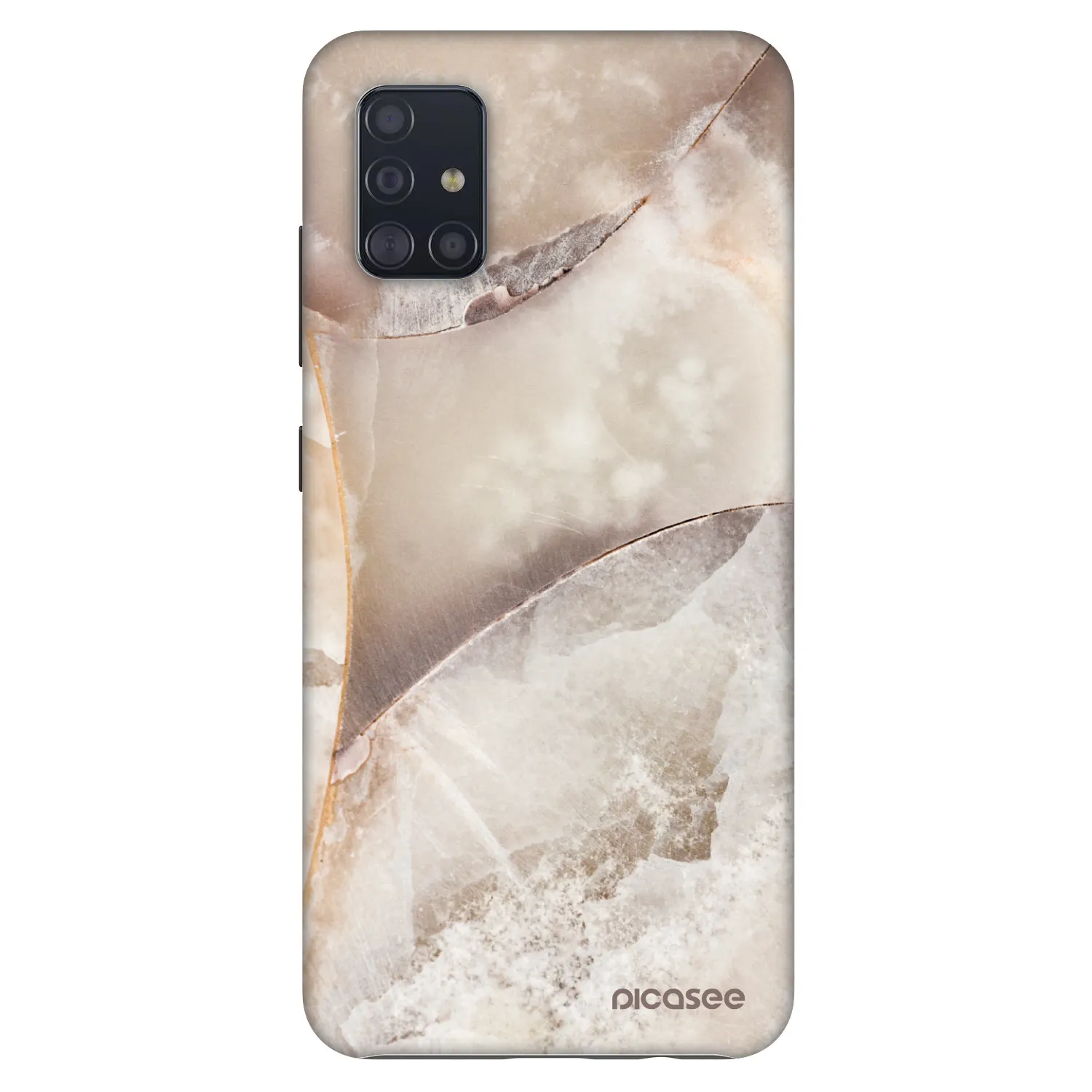 Picasee Fashion Case pro Samsung Galaxy A51 A515F - Cream marble