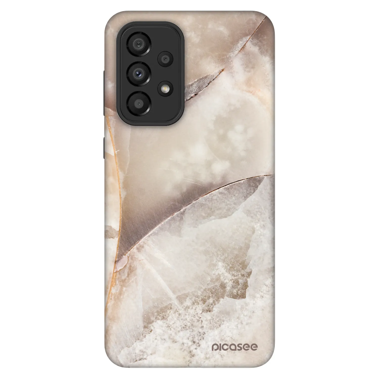 Picasee Fashion Case pro Samsung Galaxy A33 5G A336 - Cream marble
