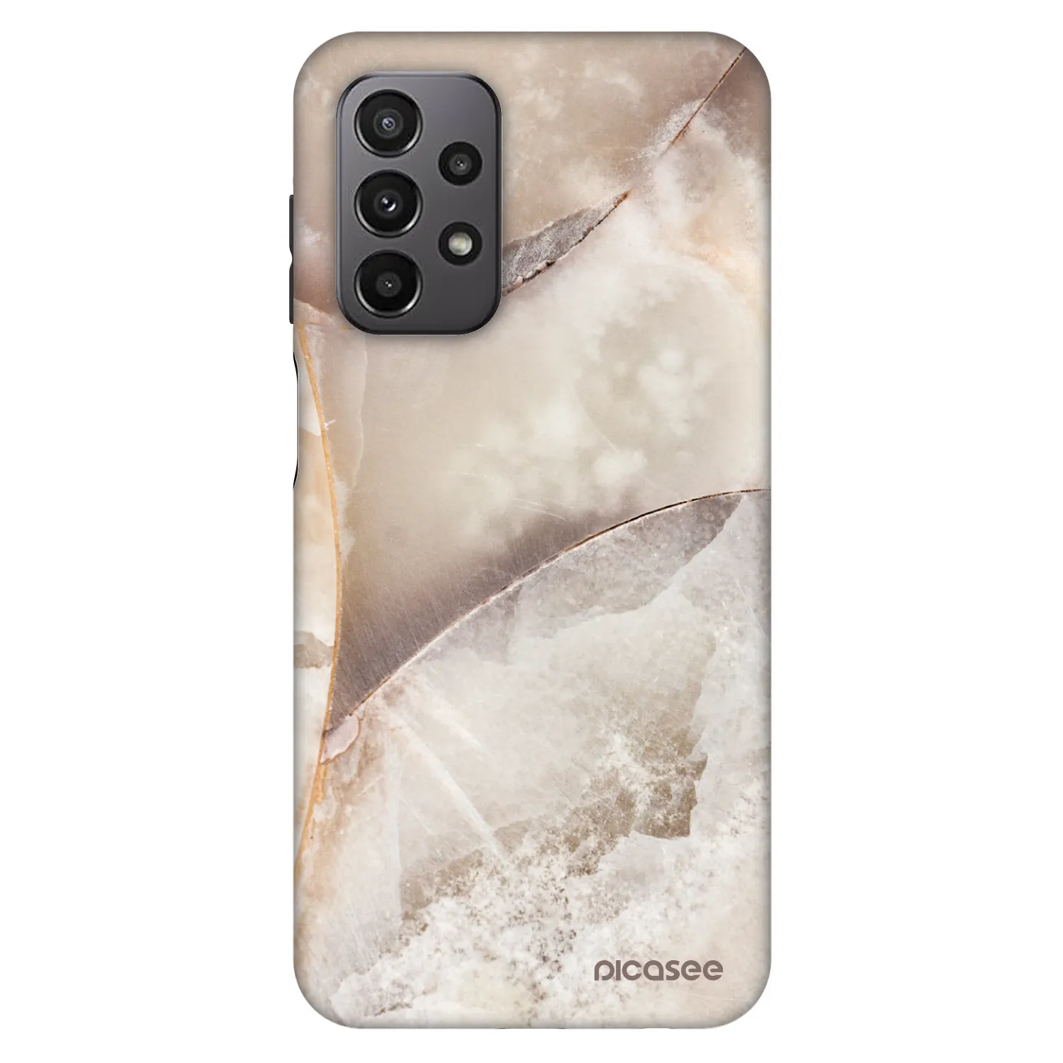 Picasee Fashion Case pro Samsung Galaxy A23 A236B 5G - Cream marble