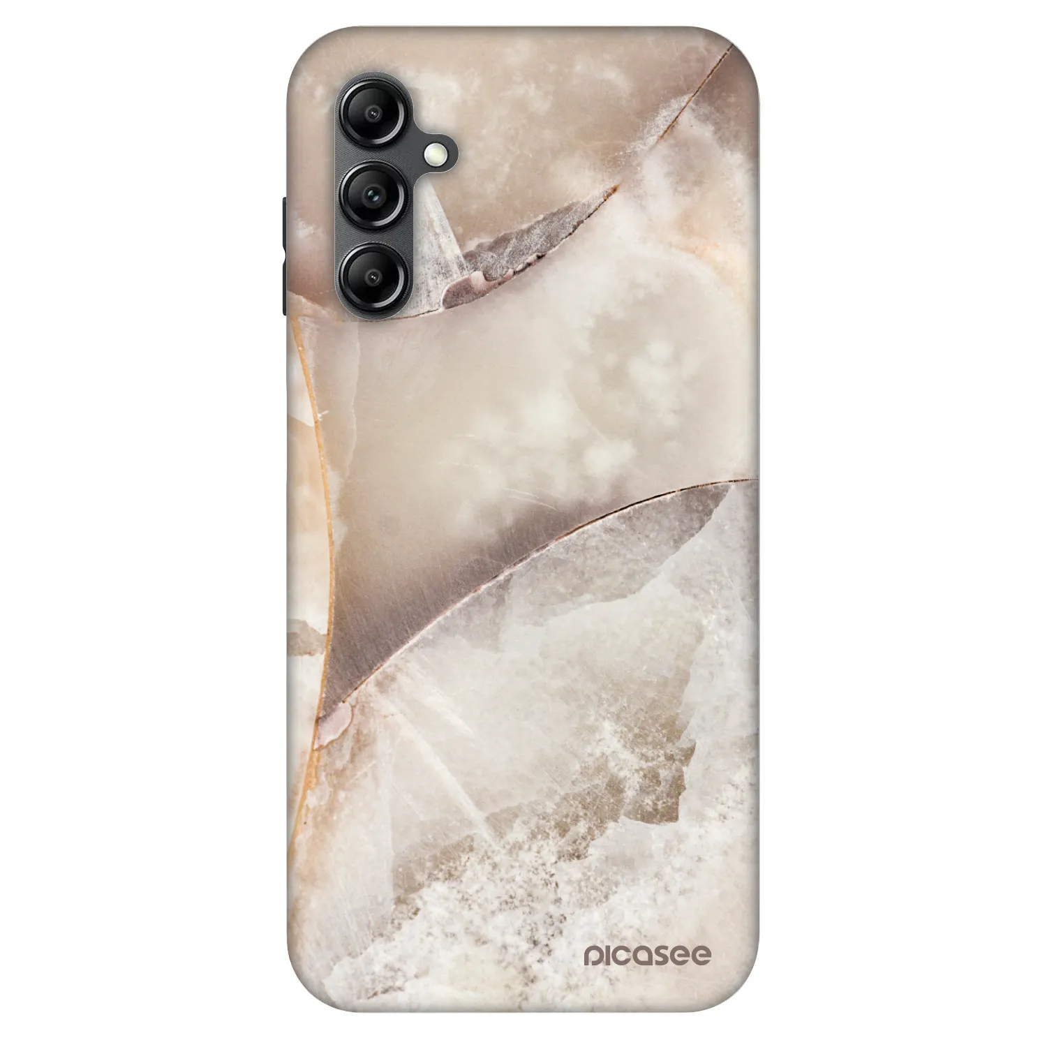 Picasee Fashion Case pro Samsung Galaxy A16 5G - Cream marble