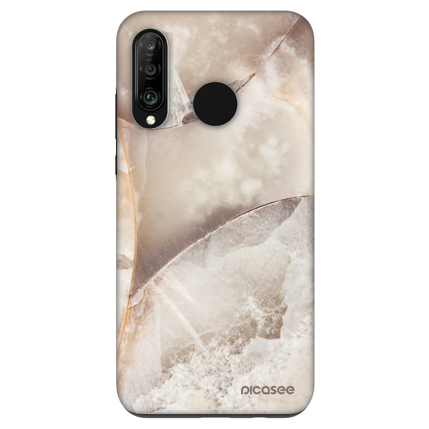 Picasee Fashion Case pro Huawei P30 Lite - Cream marble