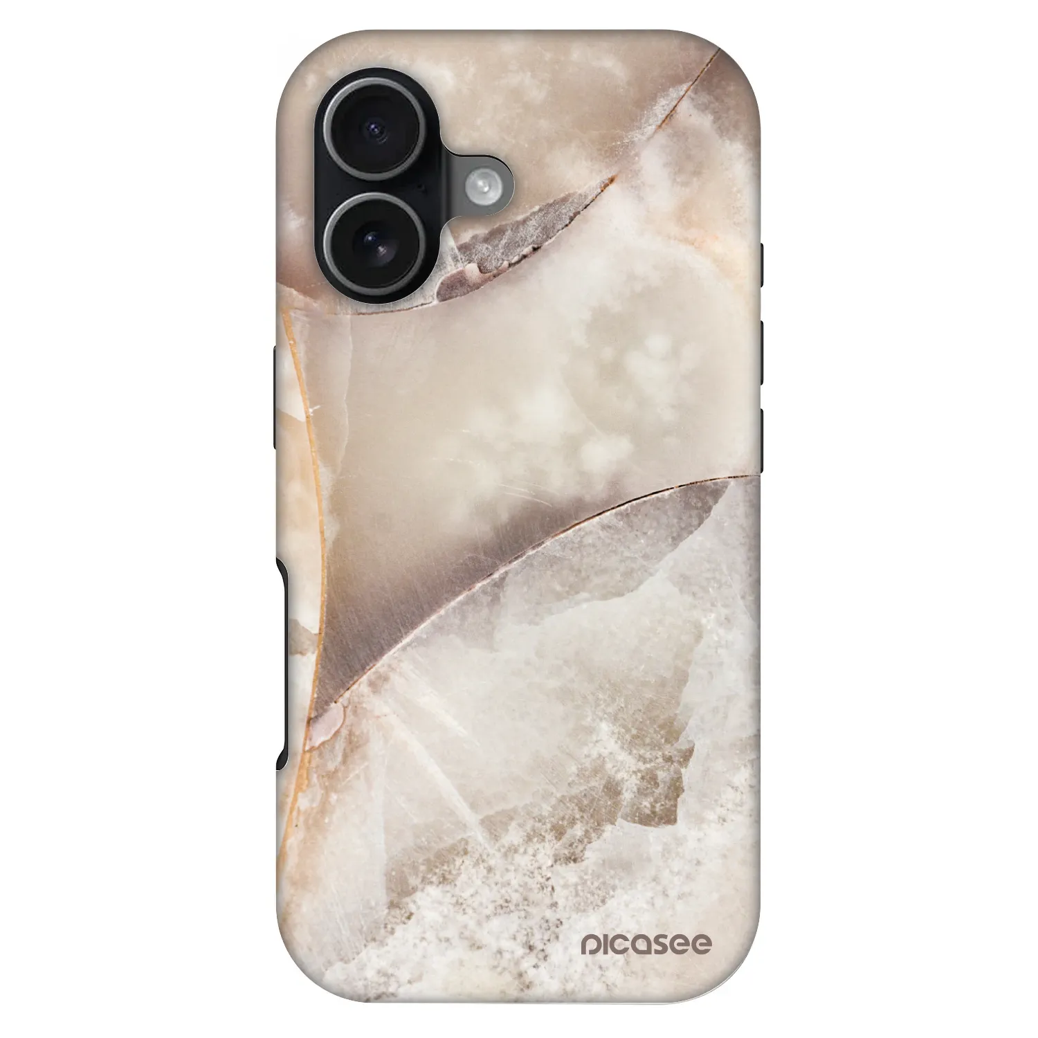 Picasee Fashion Case MagSafe Apple iPhone 17 - Cream marble